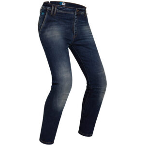 Jeans moto Pmj Russel Slim Blu