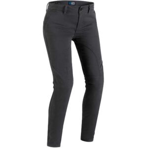 Jeans moto donna Pmj Santiago Lady Grigio