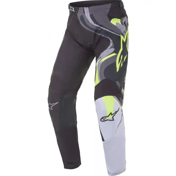 Pantaloni cross Alpinestars Racer Flagship Nero Multicolor