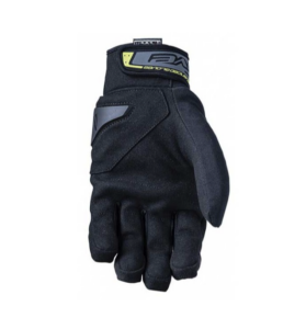 Guanti moto invernali Five Rs Wp Nero Giallo Fluo