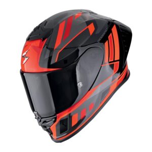 Casco moto integrale Scorpion Exo R1 Evo II Air Vital Nero Rosso