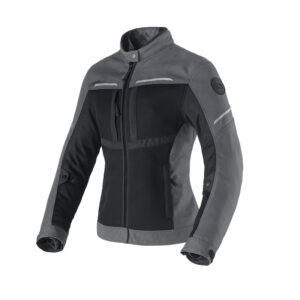 Giacca moto estiva donna Clover Netstyle 3 Wp Lady Grigio