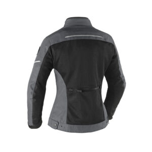 Giacca moto estiva donna Clover Netstyle 3 Wp Lady Grigio