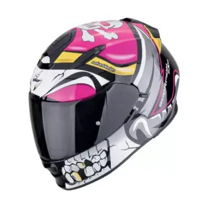 Casco moto integrale Scorpion Exo 491 Pirate Rosa