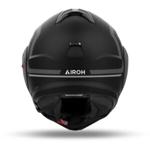 Casco moto modulare Airoh Mathisse II Genius Grigio Opaco