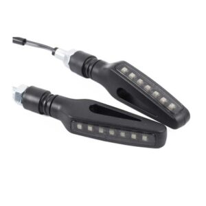 Coppia frecce a led moto Lightech 925 Nero