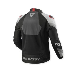 Giacca moto estiva Revit Quantum 3 Air Grigio Rosso