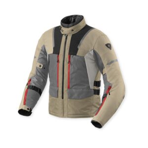 Giacca Moto adventure Revit Offtrack 2 H2O Sabbia Grigio