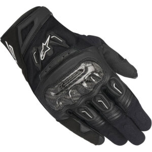 Guanti moto estivi in pelle Alpinestars Smx-2 Air Nero