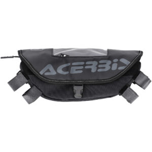 Porta attrezzi manubrio Acerbis Manubag Logo 2.0 Grigio Nero
