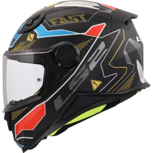 Casco moto integrale bimbo Ls2 FF812 Kid Zero Grigio Rosso