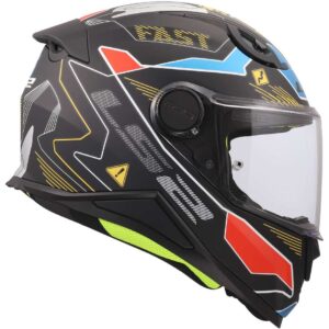 Casco moto integrale bimbo Ls2 FF812 Kid Zero Grigio Rosso
