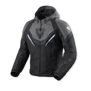 Giacca moto Revit Quantum 3 H2O Nero Grigio