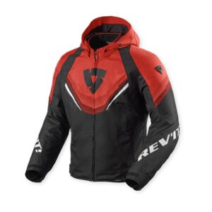 Giacca moto Revit Quantum 3 H2O Nero Rosso