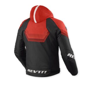 Giacca moto Revit Quantum 3 H2O Nero Rosso