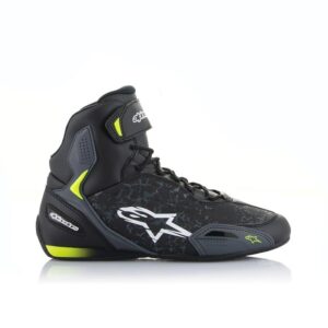 Scarpe moto Alpinestars Faster 3 Nero Giallo Fluo