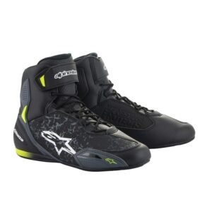 Scarpe moto Alpinestars Faster 3 Nero Giallo Fluo