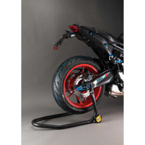 Cavalletto posteriore in ferro Lightech Con Forchette Nero