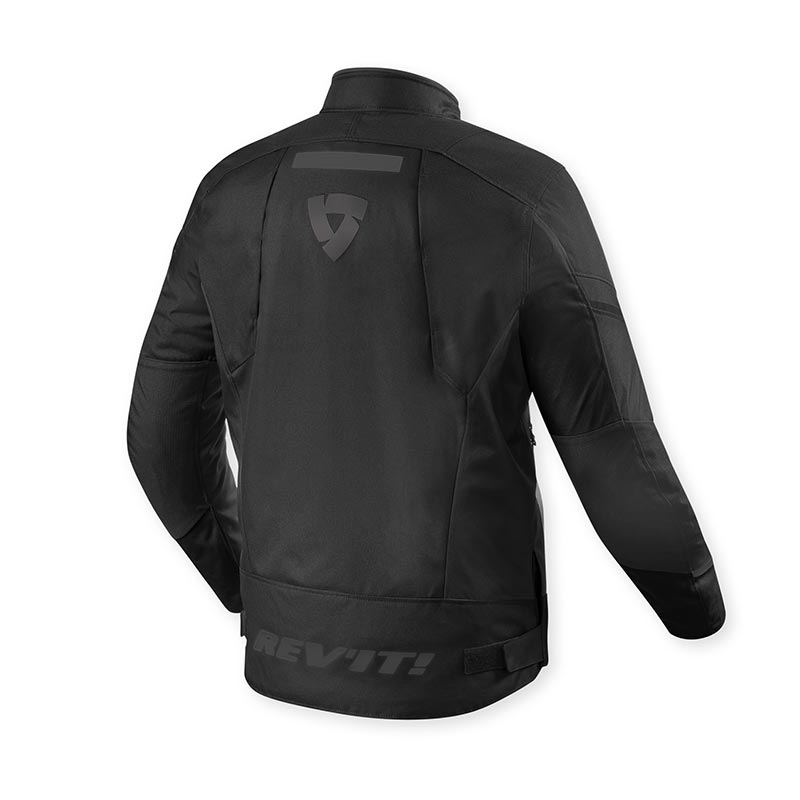 Giacca moto invernale Revit Undulate H2O Nero