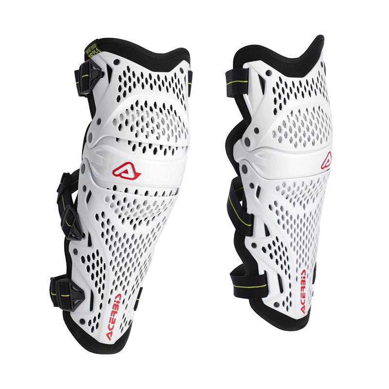 Ginocchiere Acerbis Impact Pro Bianco