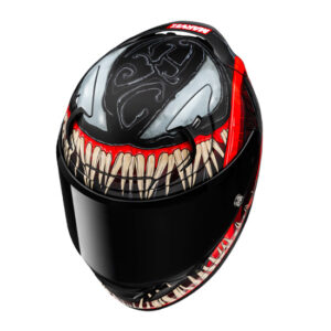 Casco moto integrale Hjc Rpha 12 Venom 3 Marvel