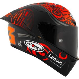 Casco moto integrale Suomy S1-XR Gp Bagnaia Replica 24 Opaco Fim