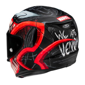 Casco moto integrale Hjc Rpha 12 Venom 3 Marvel