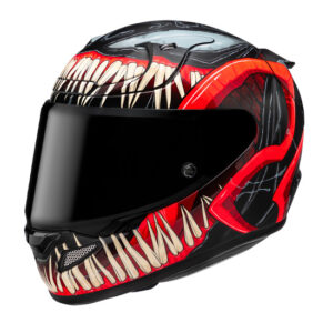 Casco moto integrale Hjc Rpha 12 Venom 3 Marvel