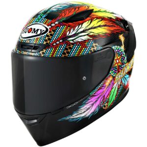 Casco moto integrale racing Suomy Tx-Pro Chieftain Multi Carbon