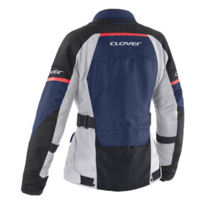 Giacca moto donna Clover Scout 5 Wp Lady Blu