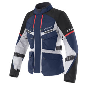 Giacca moto donna Clover Scout 5 Wp Lady Blu
