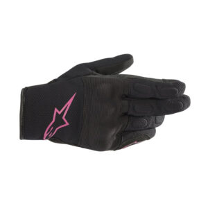 Guanti moto donna Alpinestars Stella S Max Drystar Nero Fucsia