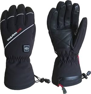 Guanti moto invernali riscaldati Capit Outdoor Warm Nero