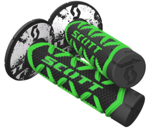 Manopole cross enduro universali Scott Diamond Nero Verde