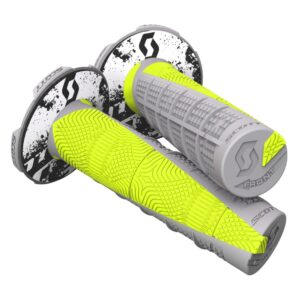 Manopole universali Scott Deuce Grip Grigio Giallo Fluo