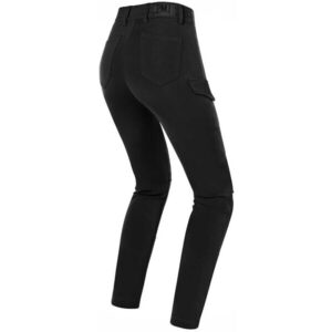 Jeans moto donna Pmj Sidney Lady Nero