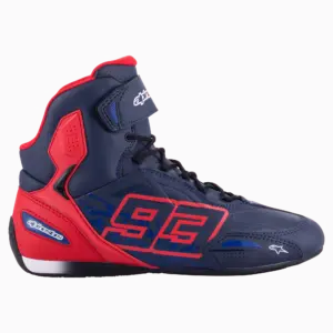 Scarpe moto Alpinestars Austin Riding Blu Navy Rosso