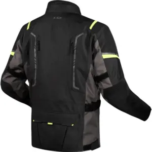 Giacca moto Ls2 Narvik Grigio Nero Giallo Fluo