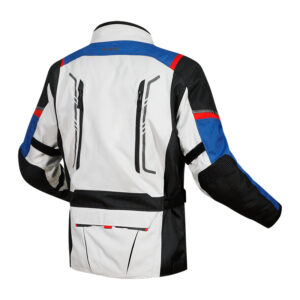 Giacca moto touring Ls2 Narvik Blu Grigio Rosso