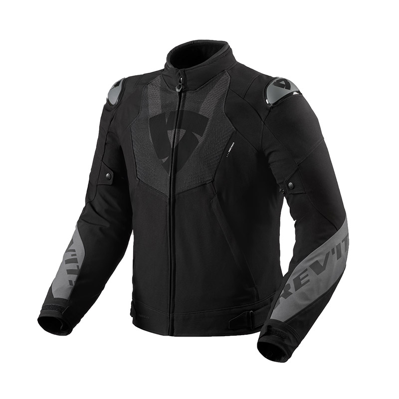 Giacca moto racing Revit Hyperspeed 3 H2O Nero Grigio