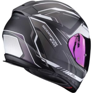 Casco moto integrale Scorpion Exo 491 Zumo Nero Opaco Cangiante
