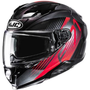 Casco moto integrale Hjc F71 Catos MC1 Nero Rosso