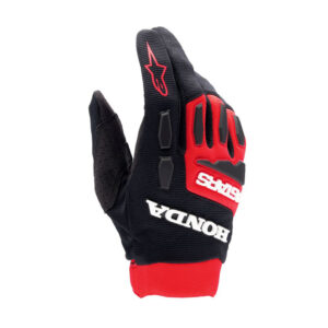 Guanti cross Alpinestars Full Bore Honda Nero Rosso