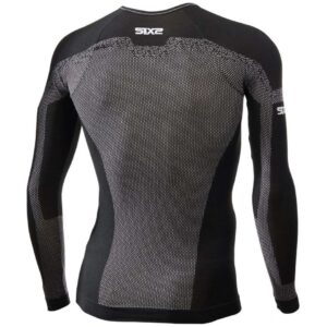 Maglia intima tecnica estiva maniche lunghe Sixs TS2L BT Nero