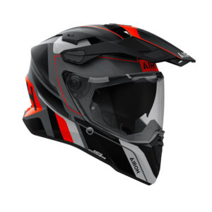 Casco moto integrale Airoh Commander 2 Skip Arancio Opaco