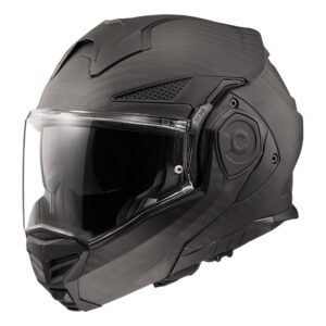 Casco moto modulare Ls2 Advant X Carbon Nero Opaco
