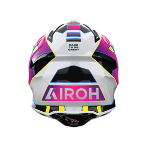 Casco cross Airoh Ace 2 Sunrise Lucido
