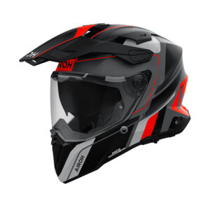 Casco moto integrale Airoh Commander 2 Skip Arancio Opaco