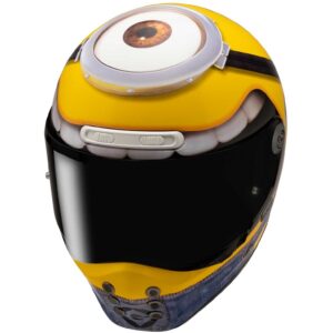 Casco moto integrale Hjc V10 Stuart Minions MC3 Giallo