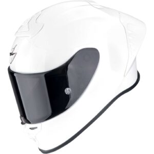 Casco moto integrale Scorpion Exo R1 Evo II Air Solid Bianco